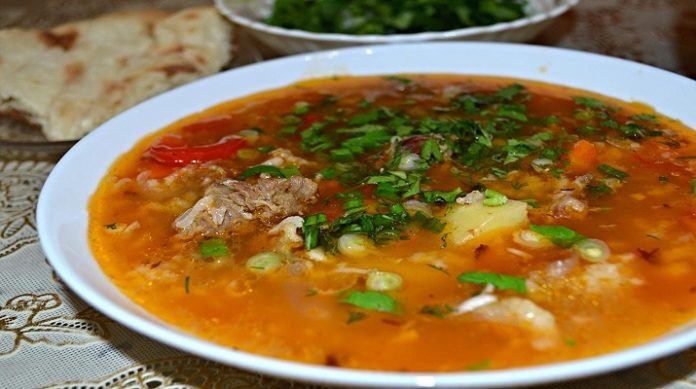 Очень вкусный узбекский суп «Мастава»