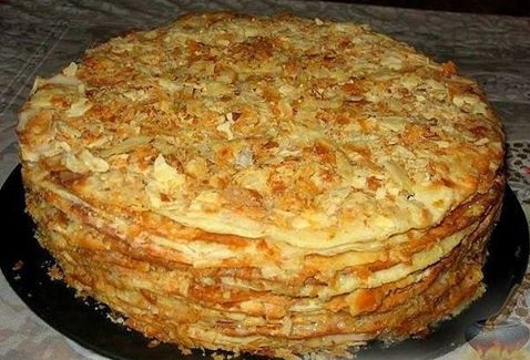 Торт «НАПОЛЕОН» — НАИВКУСНЕЙШИЙ СТАРИННЫЙ РЕЦЕПТ!