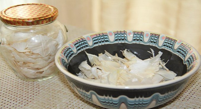 Чесночная шелуха продлевает молодость