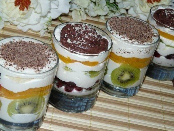 Десерт творожный — просто пальчики оближешь!