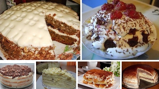 6 рецептов самых быстрых и вкусных тортов