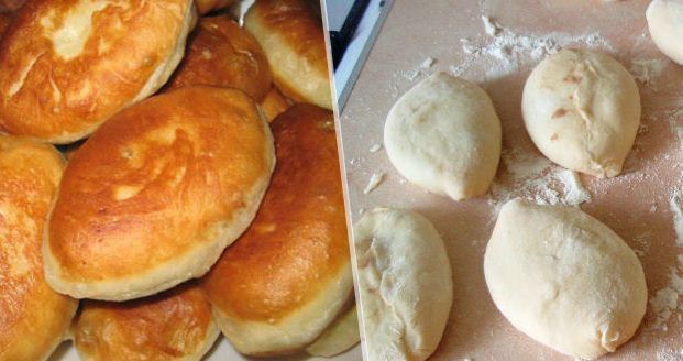 Быстрые пирожки на кефире. Такие вкусные!