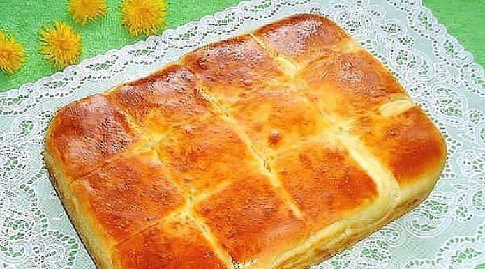 Очень вкусный пирог с сыром