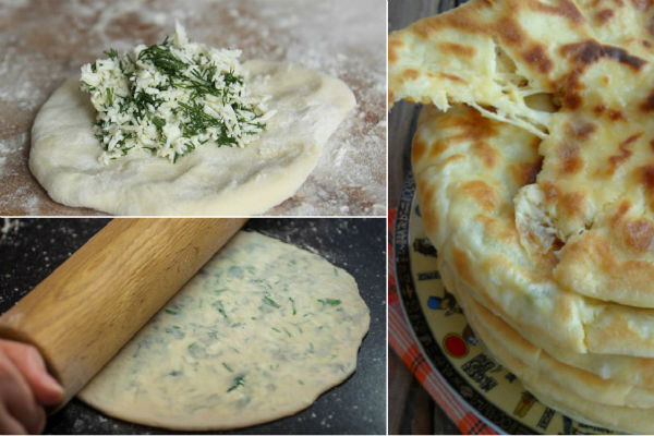 Приготовила стопку ароматных лепешек за полчаса: вкуснейшие хычины по специальному рецепту!