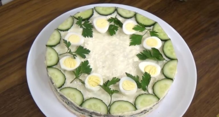 Салат ‘Курочка Ряба’