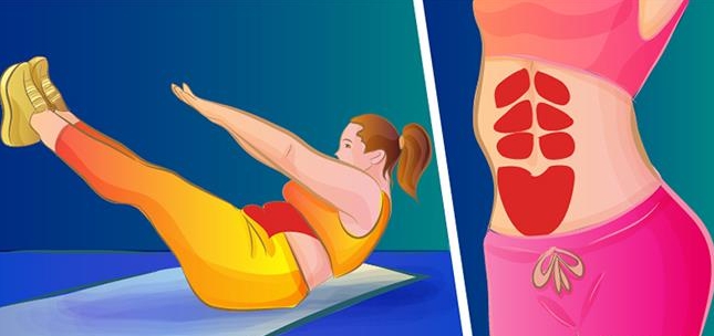 7 нехитрых упражнений, которые помогают убрать жир на животе