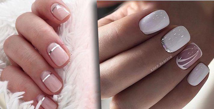 30 нежных аккуратных образа маникюра для коротких ногтей