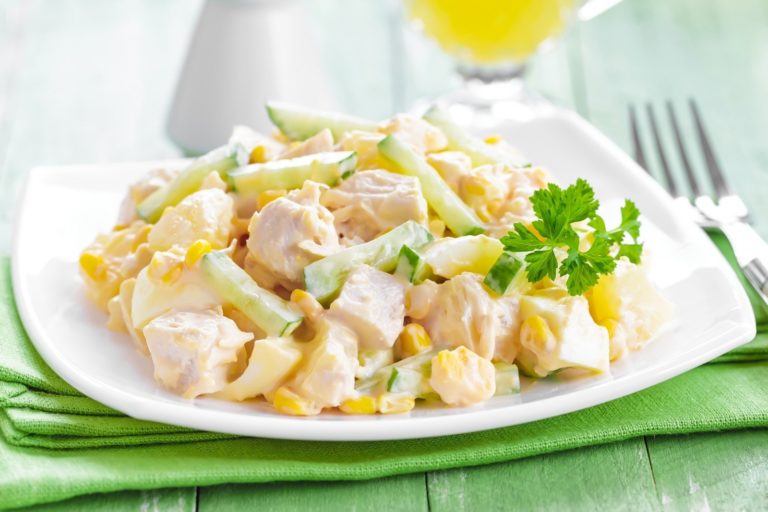 5 вкуснейших салатиков с высоким содержанием белка