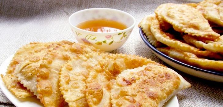 Чебуреки с мясом на кефире!