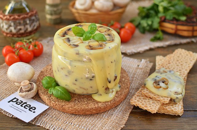 Как приготовить домашний плавленный сыр с шампиньонами!