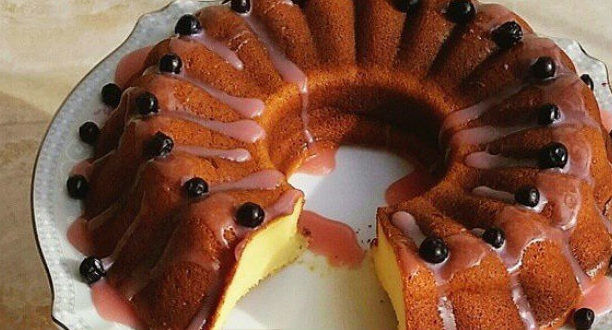 Кекс к чаю из творога. Пальчики оближешь!
