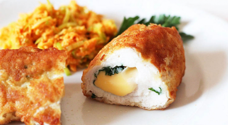 Куриные рулетики с сыром