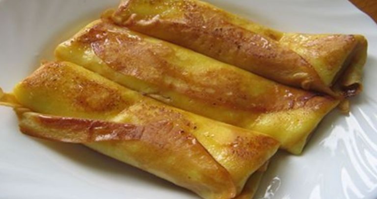 Несказанно вкусные блинчики с творогом!