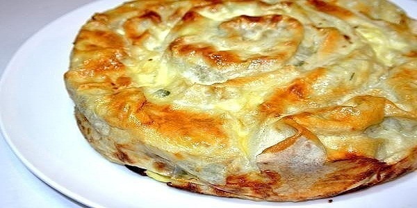 Пирог «Лаваш в заливке»