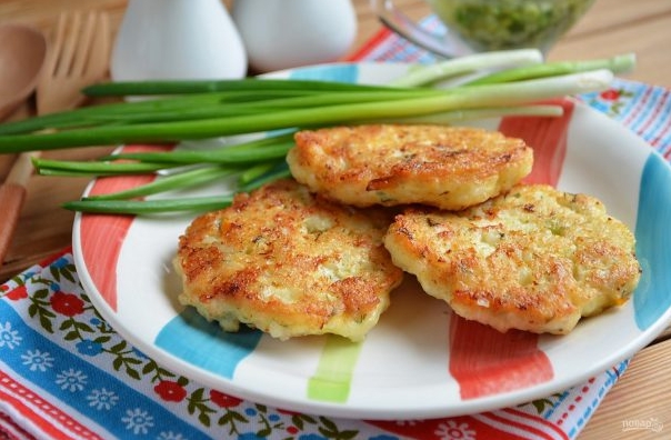 Рубленые котлеты с рисом и перцем