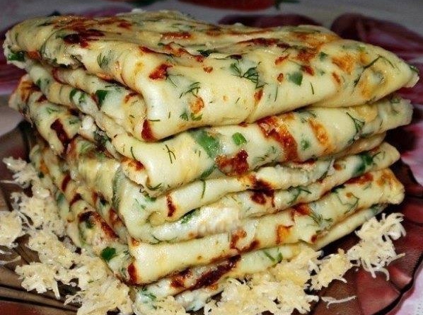 Сырные блинчики