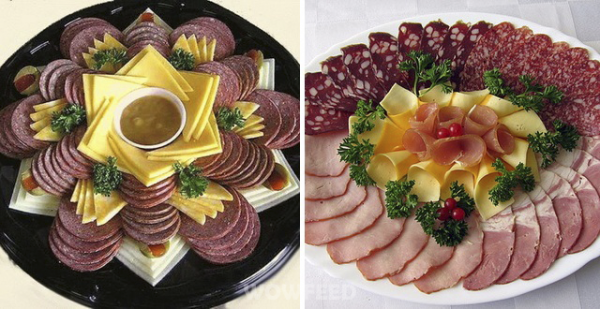 Хозяйке на заметку: 20 шикарных вариантов, как оформить мясную нарезку