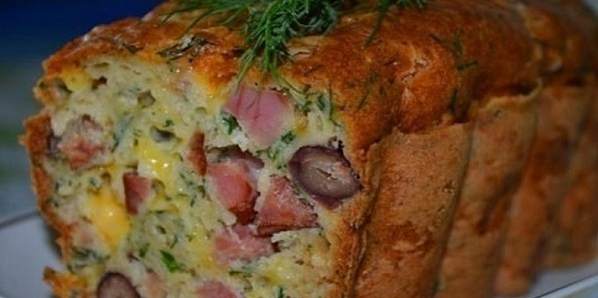 Необыкновенно простой рецепт мясного кекса!
