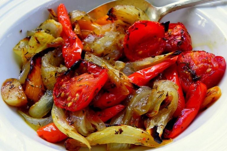 Запеченные овощи в маринаде: бомбически вкусно
