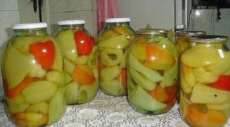 Консервируем перец для фаршировки на зиму