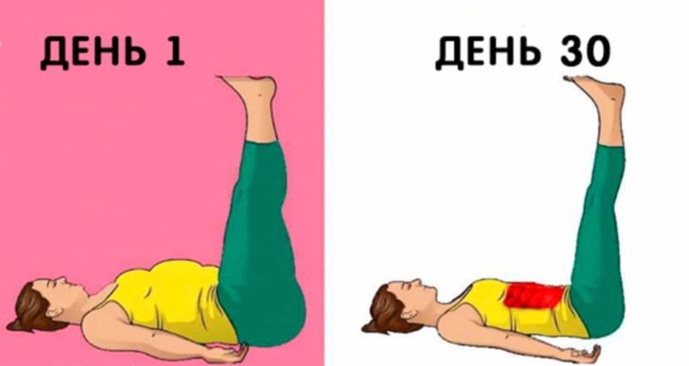 4 упражнения, которые изменят ваше тело всего за месяц!