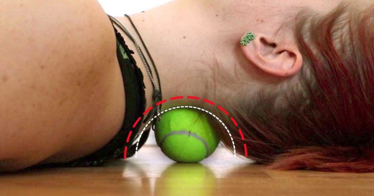 Заменить курс дорогого массажа, быстро убрать боль в спине (за 6 минут) поможет круглый, самый обычный