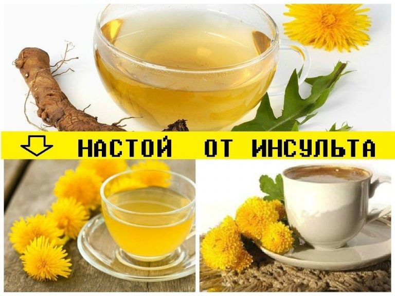 НАСТОЙ ОТ ИНСУЛЬТА