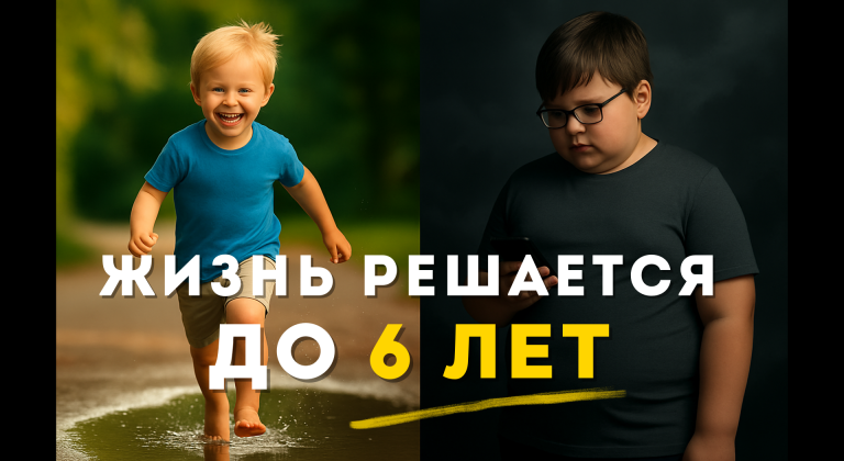 Судьба решается до 6 лет: ошибка, которую совершают почти все родители