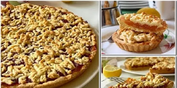 Самый вкусный тертый пирог
