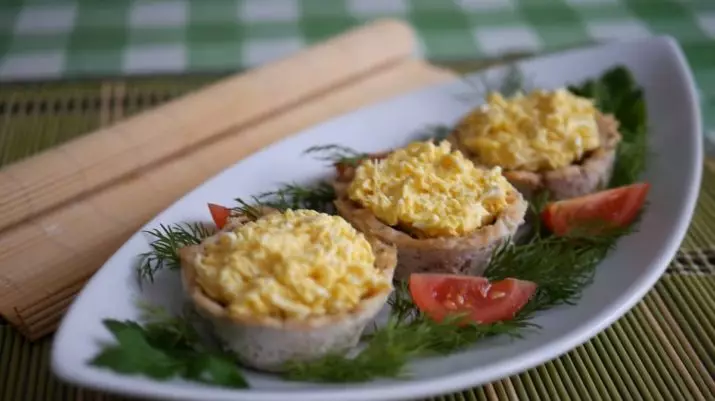 Шикарная закуска: мясные стаканчики с начинкой