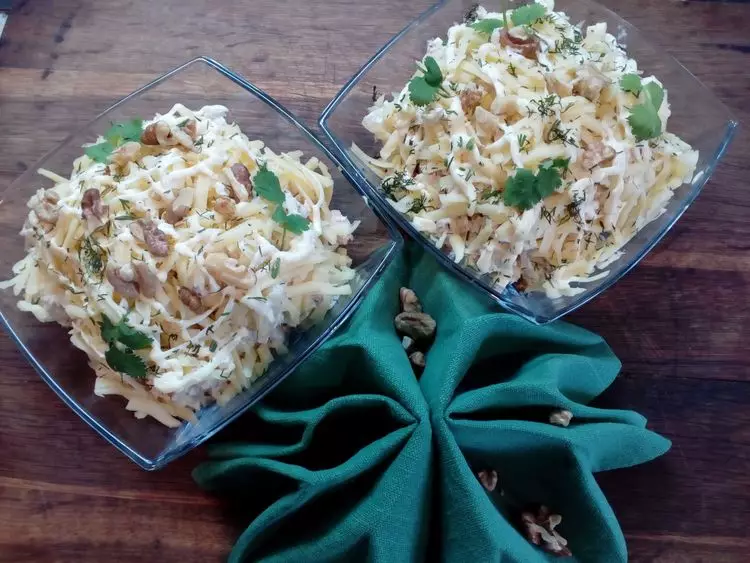 Вкуснейший салат за 5 минут на новогодний стол