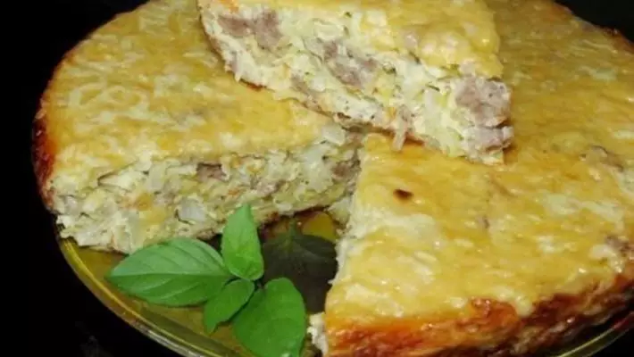 Запеканка: капуста с курицей в духовке