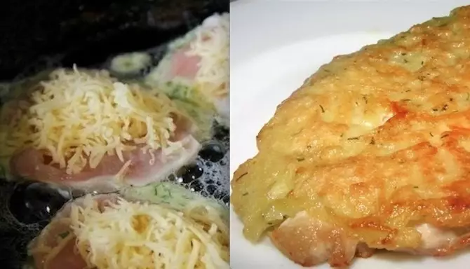 Результат пошуку зображень за запитом "Куриные отбивные с сыром! Очень вкусно!"