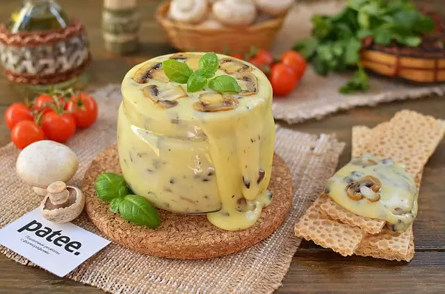Как приготовить домашний плавленный сыр с шампиньонами!