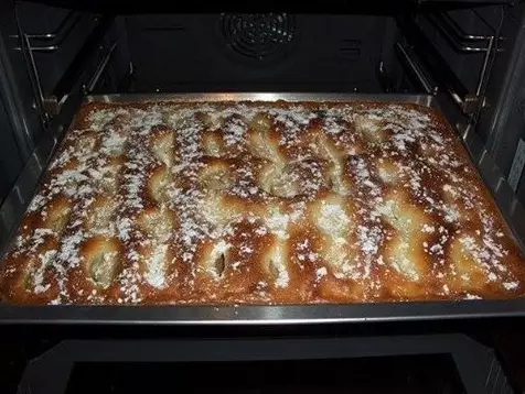 Пирог с яблоками, как пирожное! Просто шедевр!