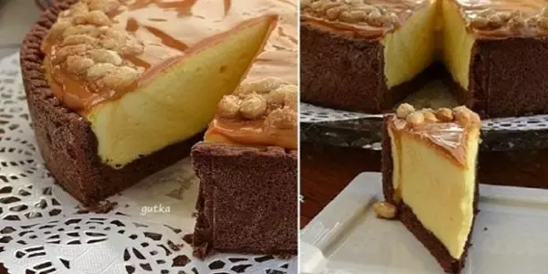 Творожник со сгущенкой