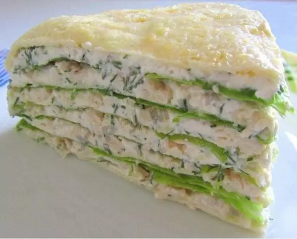 Белковый торт с куриной грудкой для сушки!