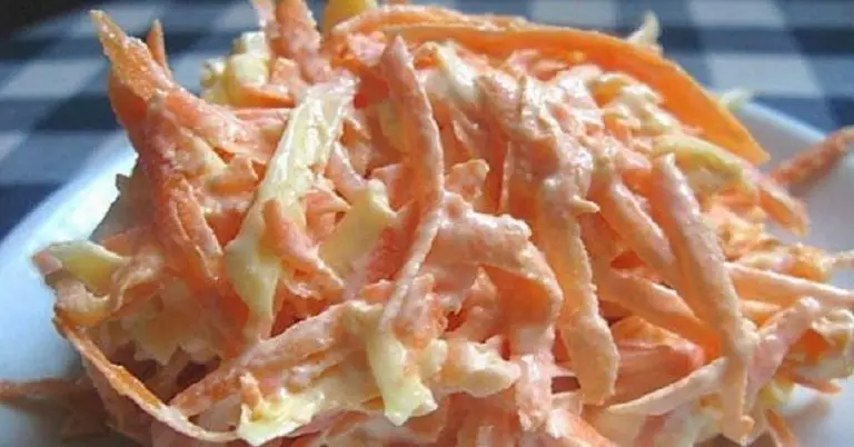 Легкий морковный салат