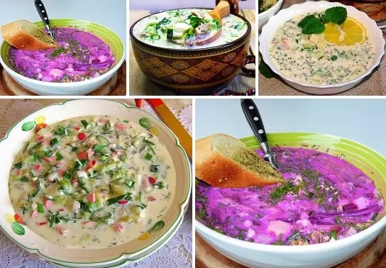 ОКРОШКА ИЛИ ЛЕТНИЕ СУПЧИКИ. Рецепты на любой вкус