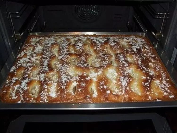 Пирог с яблоками, как пирожное! Просто шедевр!