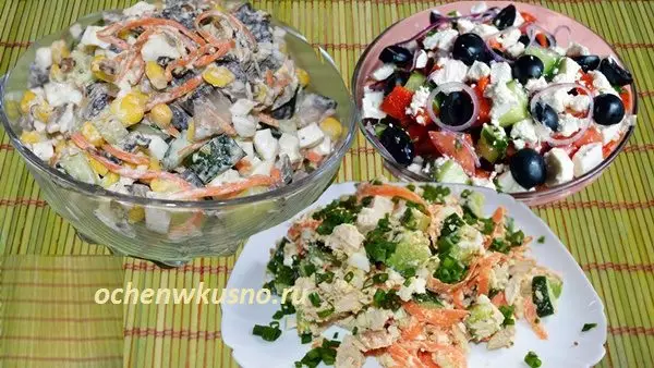 Салат без майонеза! Вкуснее оливье
