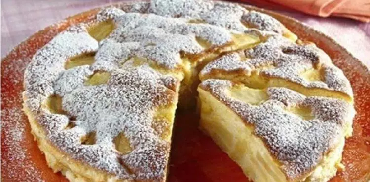 Итальянский пирог с яблоками. Когда его сделал муж, хвалила даже теща!