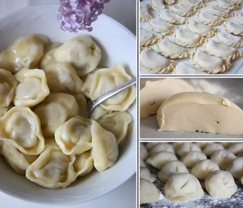 ВКУСНЕЙШЕЕ УНИВЕРСАЛЬНОЕ ЗАВАРНОЕ ТЕСТО ДЛЯ ВАРЕНИКОВ, ПЕЛЬМЕНЕЙ, ПОЗ, ЧЕБУРЕКОВ