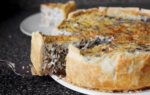 Самый вкусный грибной пирог