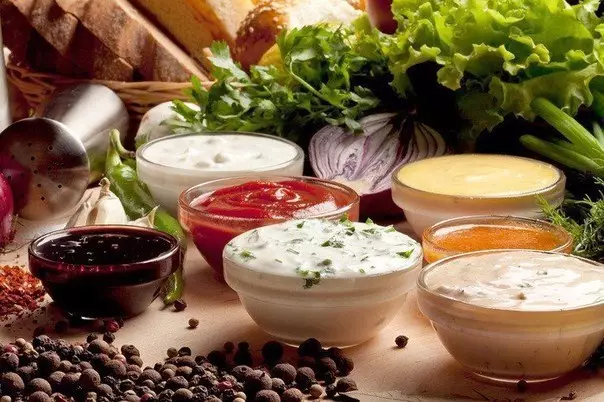 Такие разные, но очень вкусные соусы!