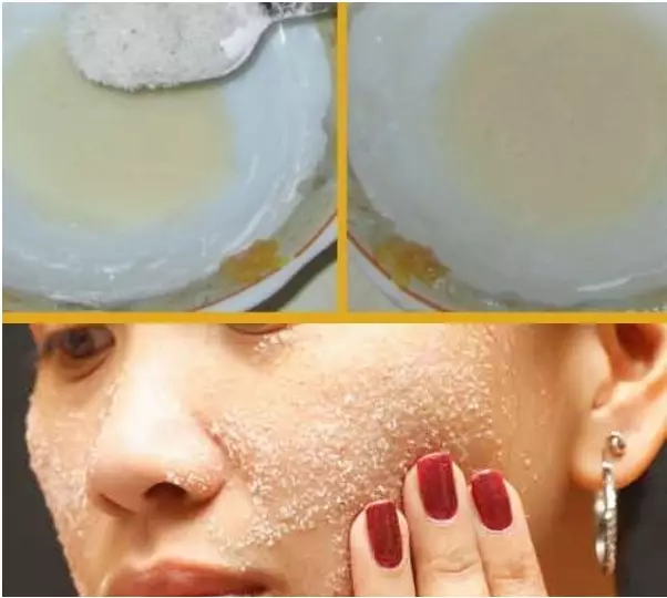 Китайская маска красоты из мёда и крахмала