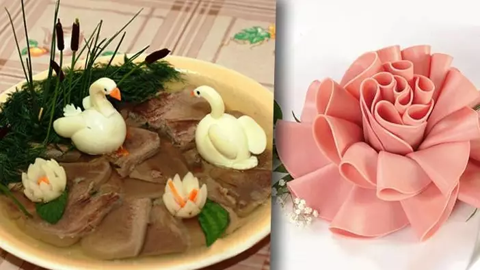 Как украсить Новогодние блюда: 19 простых и оригинальных способов