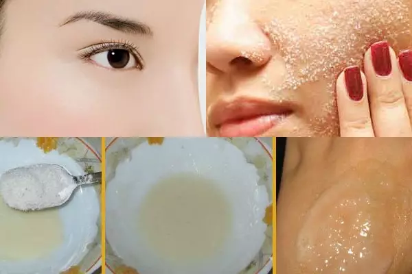 Китайская маска красоты из мёда и крахмала