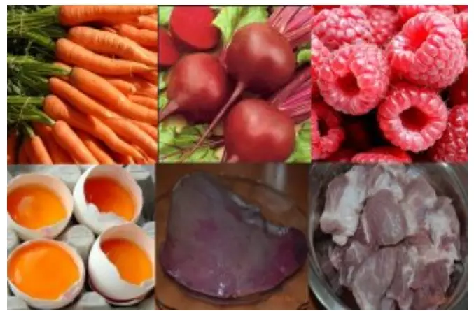 Главные продукты для повышения гемоглобина