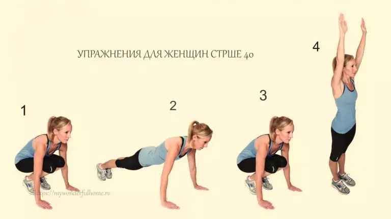 5 упражнений, которые должны делать каждый день все женщины после 40